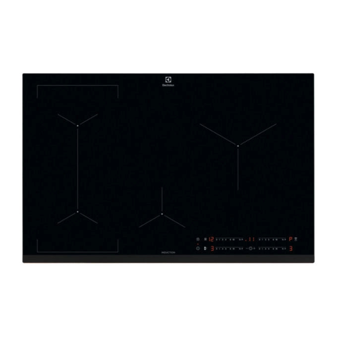 Electrolux Serie 600 LIL83441 Piano cottura a induzione 4 fornelli 78 cm Nero