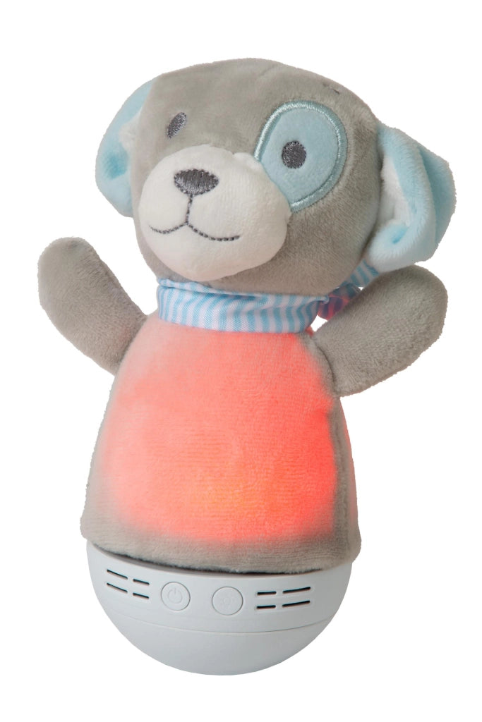 Lampada notturna bambini DOLLY cane grigio LED Lucide