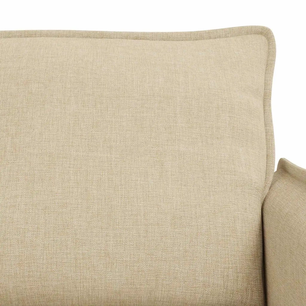 Set di divani 2 pcs Crema 136 x 82 x 85 cm Tessuto 3407528