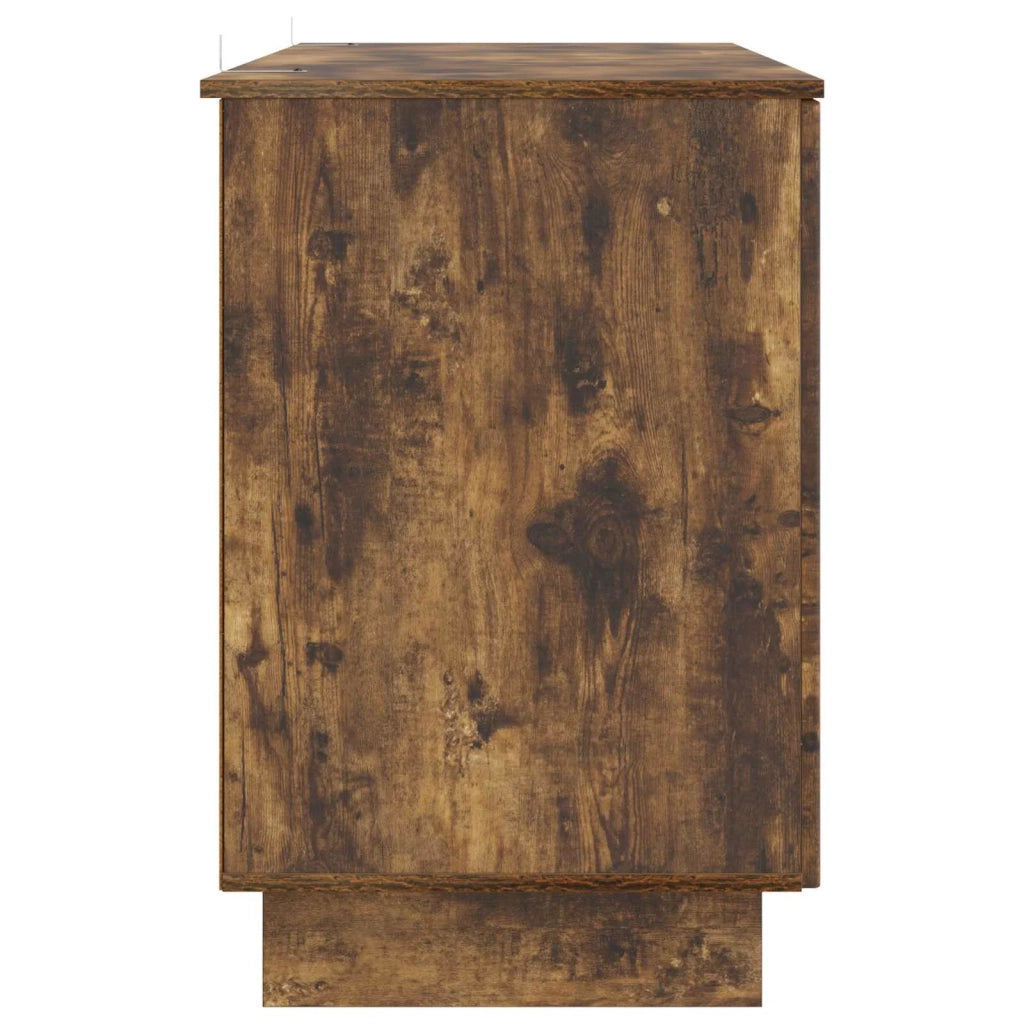 Scrivania Rovere Fumo Legno ingegnerizzato 142,5 x 50 x 75 cm 3414572