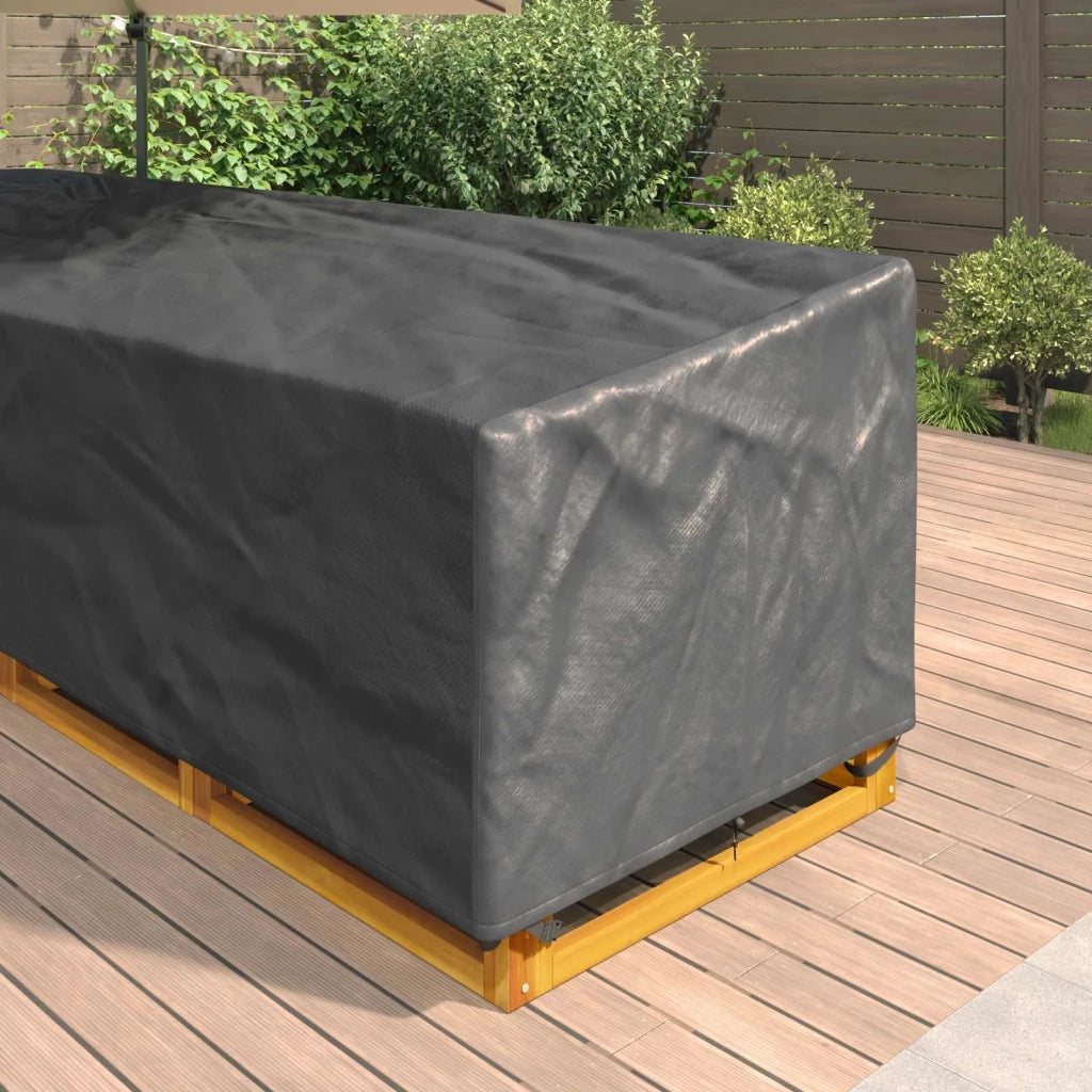 Copertura per mobili Nero 300 x 300 x 80 cm Tessuto Oxford 210D