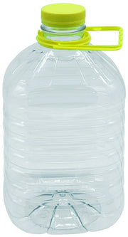 DAMA IN PLASTICA CON MANIGLIA E TAPPO PET  lt. 5