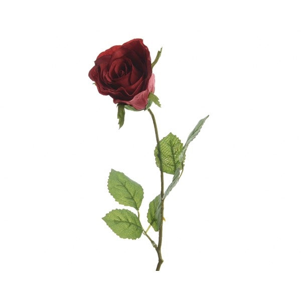 ROSA DECORATIVA ROSSA H45CM