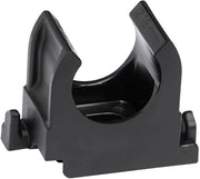 Clip per tubi in plastica - 16 mm - 200 pezzi - Nero