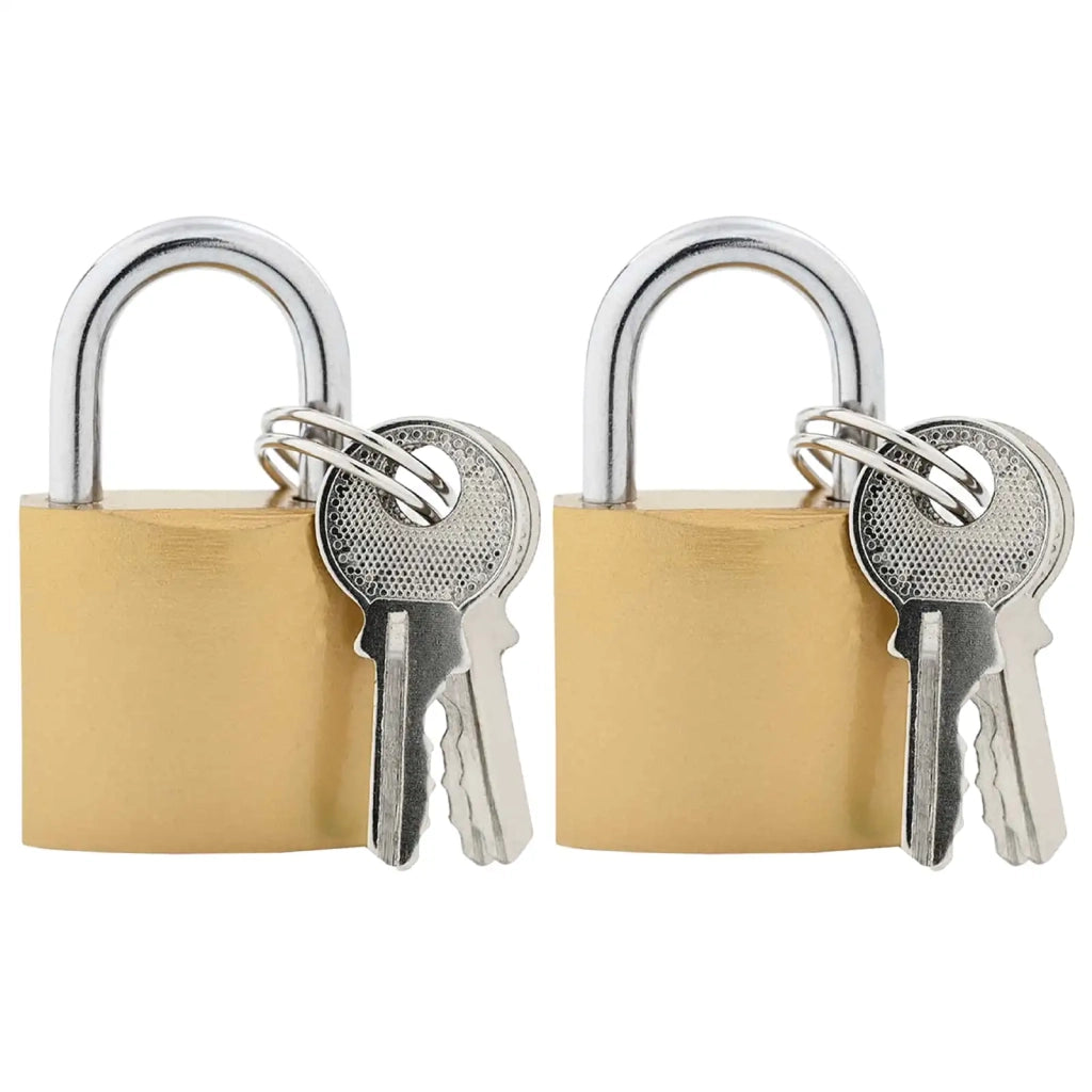 U Lock con Chiavi 2 pcs Ottone Ferro 42021890