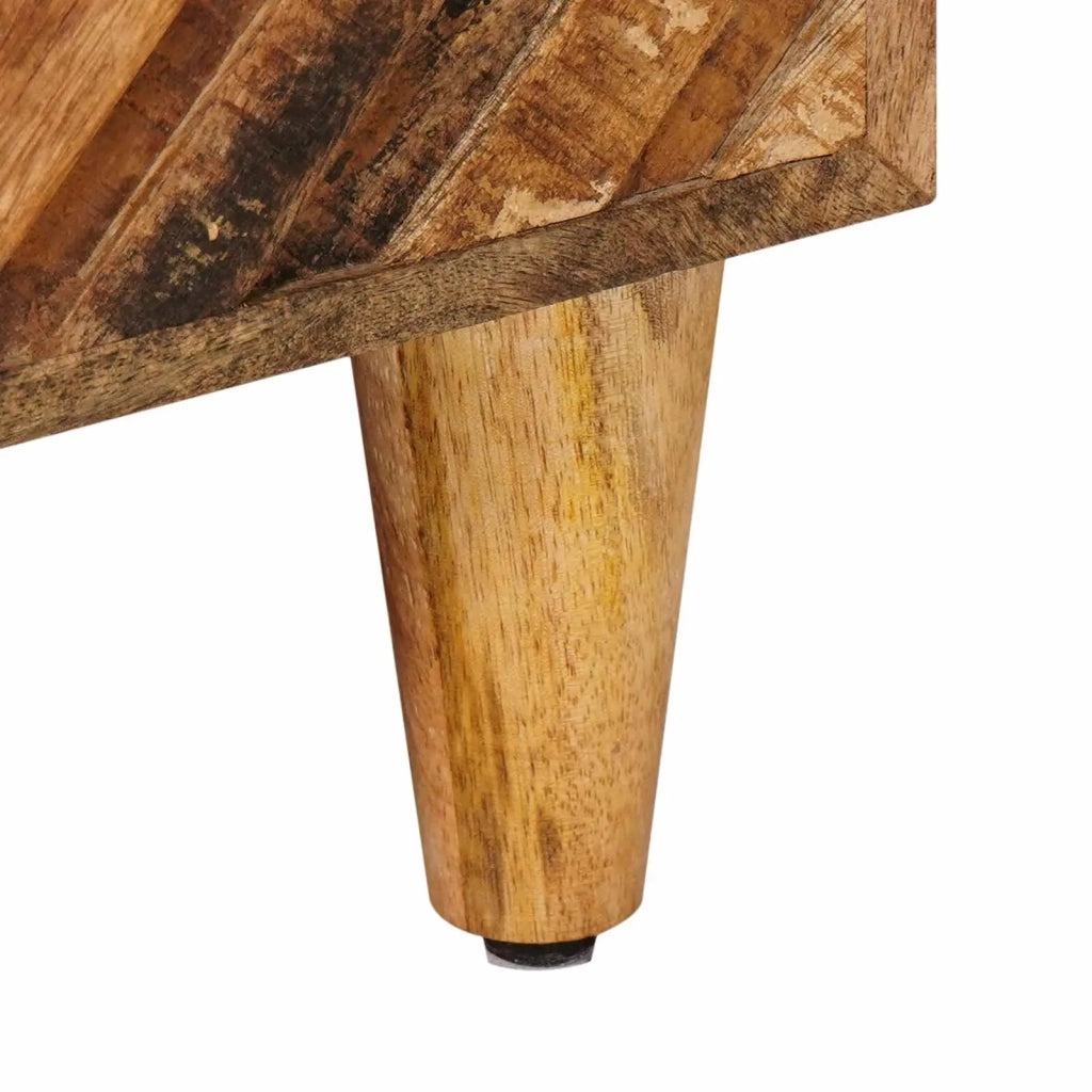 Comodino | Armadio da Notte | Mobiletto da notte Marrone 40 x 33,5 x 46 cm Legno di mango massello
