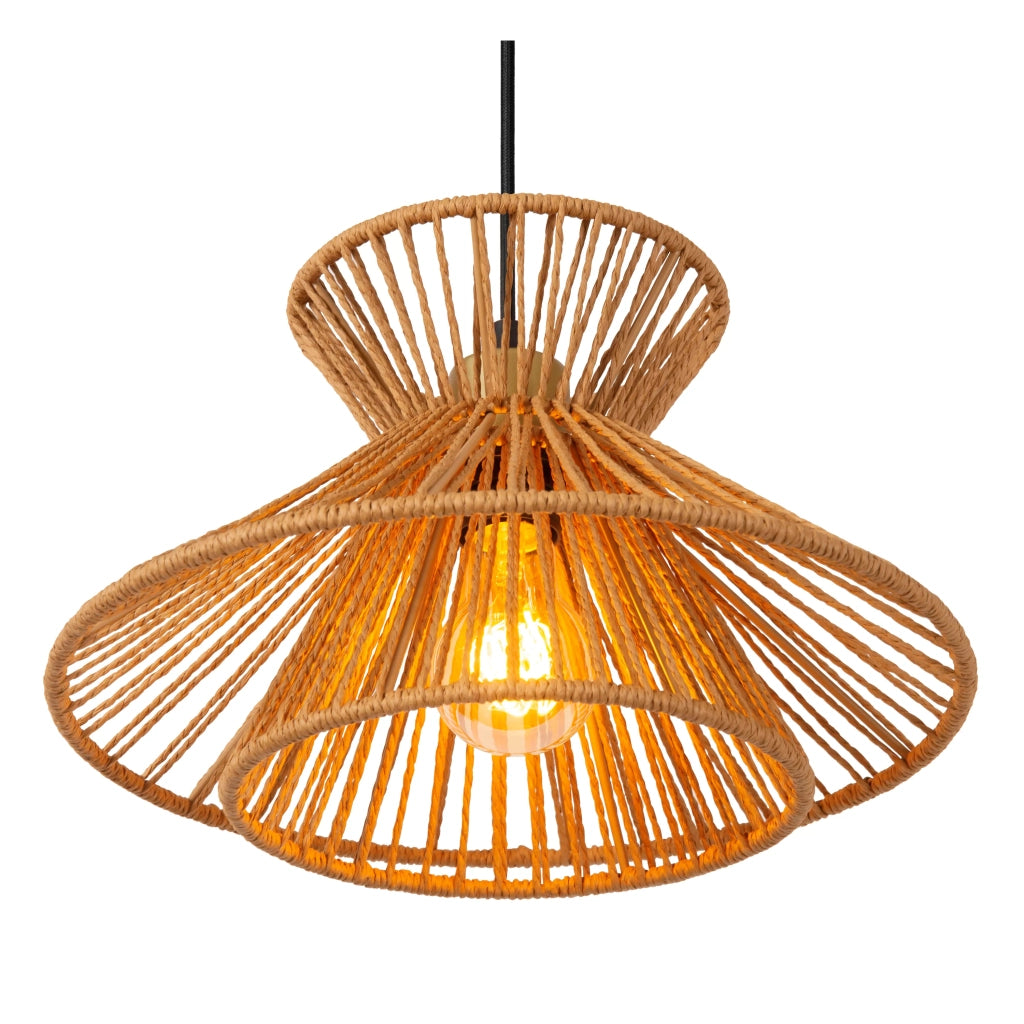 Lampada a sospensione boho tripla TASMAN E27 Lucide