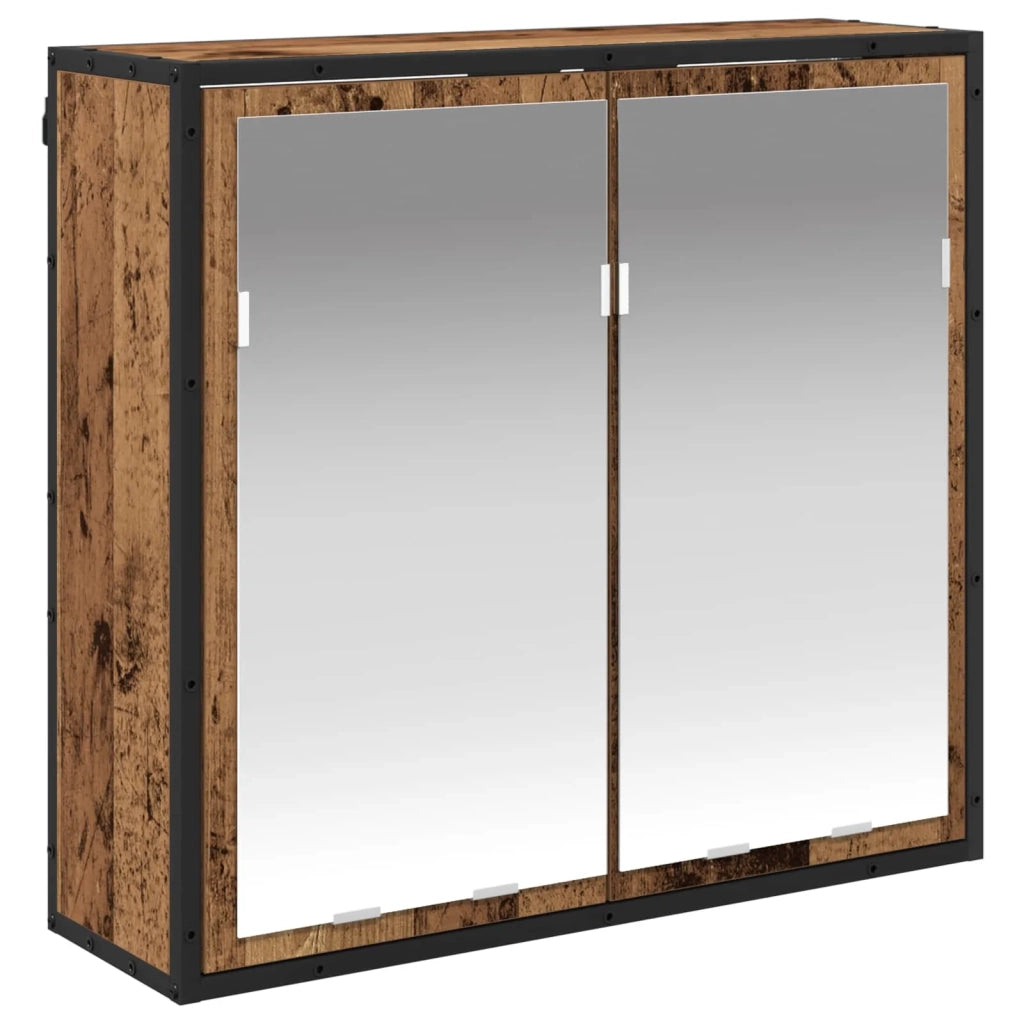 Set di mobili per il bagno Legno vecchio Legno multistrato