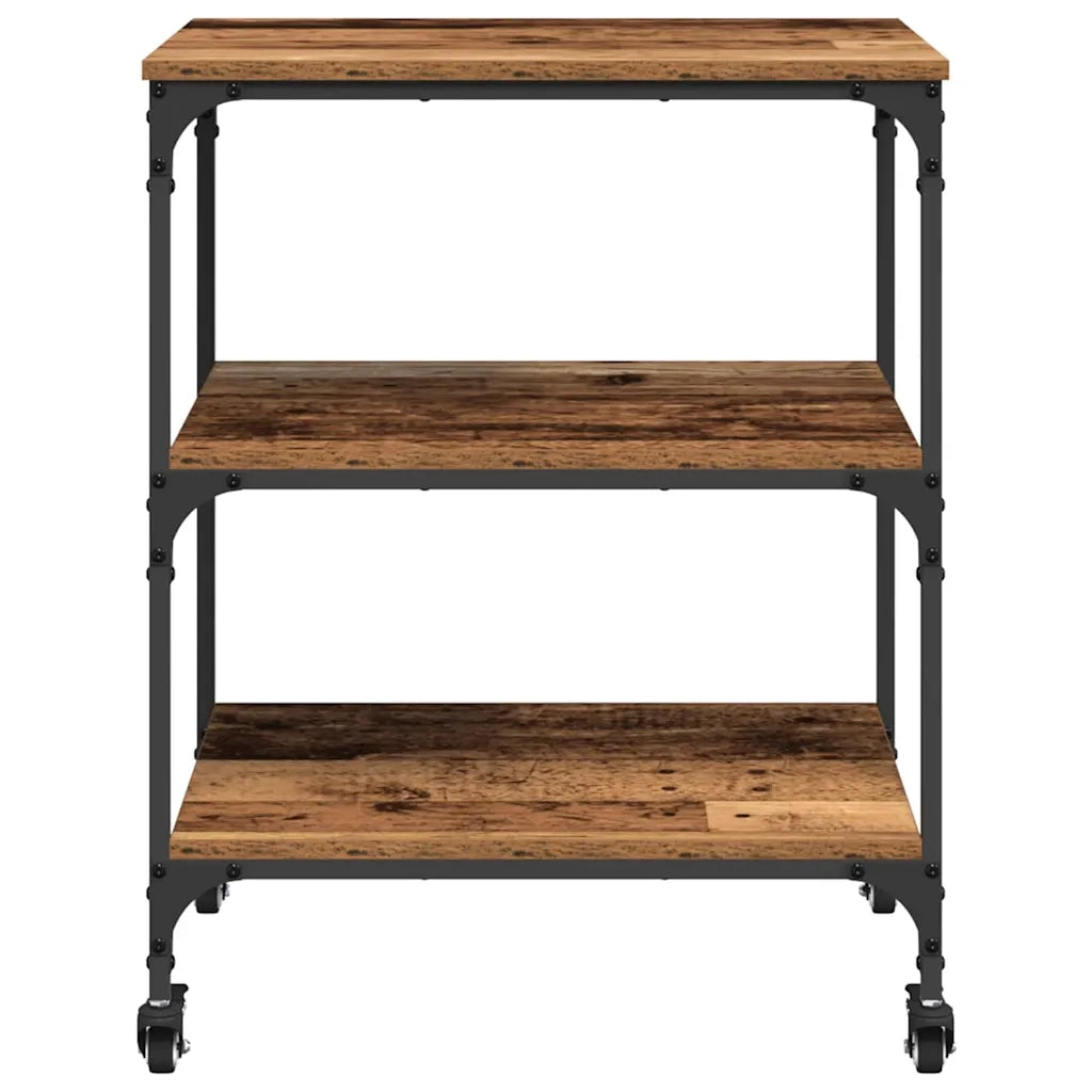 Carrello da Cucina Legno vecchio 60 x 41 x 76 cm 883008