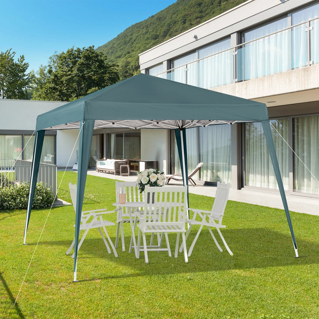 Gazebo pieghevole ¨C Minimal ¨C verde 240x240 cm