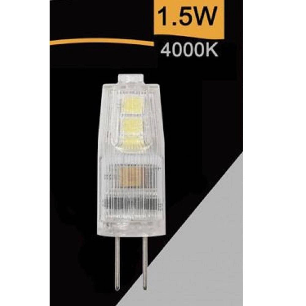 Trade Shop - 3 Lampadine Led G4 Ac/dc12v 1.5w 150lm Luce 3000k 4000k 6500k Spardc-g4-1.5w-001 - -bianco Naturale      -