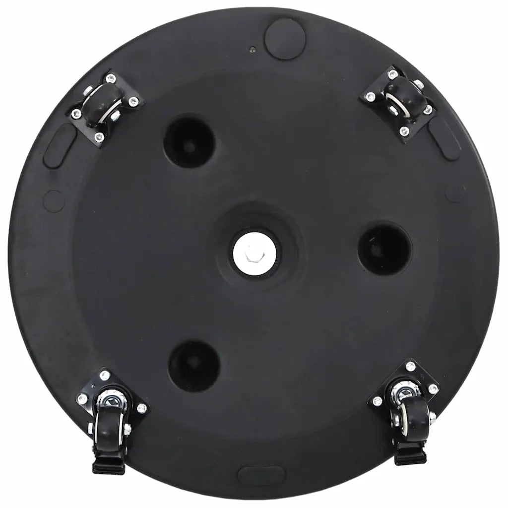Base per ombrellone Art déco Nero Ø 45 x 39,5 cm Ferro 42002568