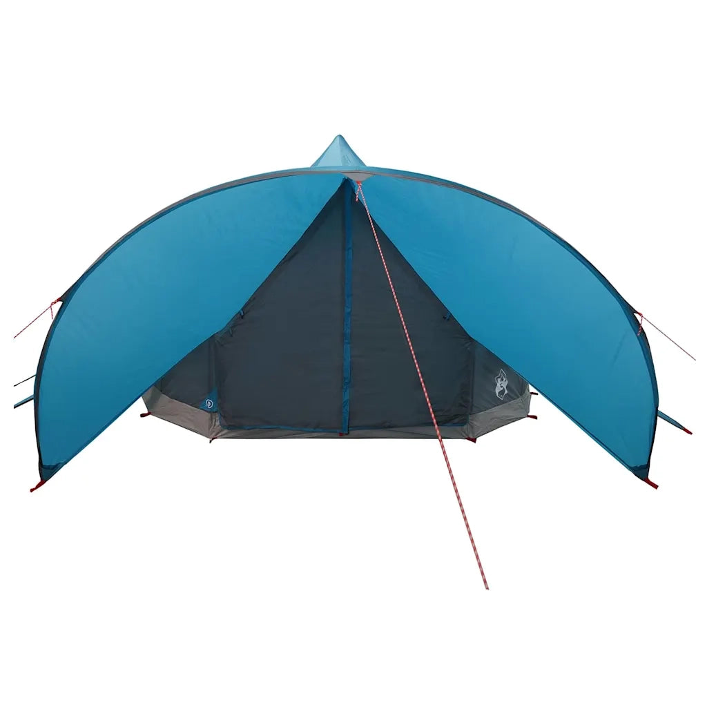 Tenda Teepee per 7 Persone Blu e Grigio 600 x 600 x 347 cm 42004015