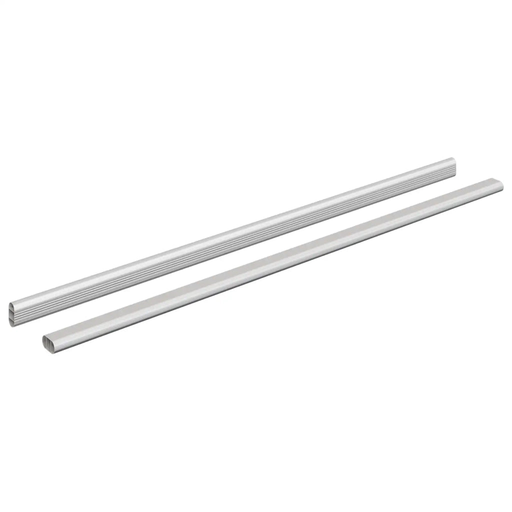 Asta per armadio 2 pcs Argento 764 x 15 x 29 mm 864891