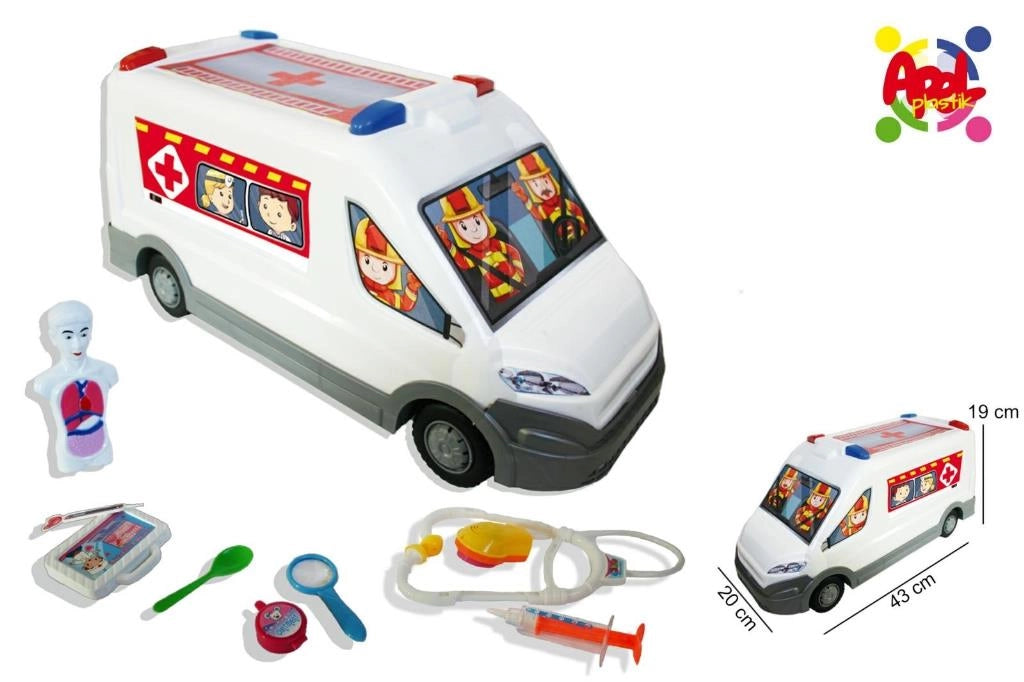 Giocattolo Giochi Bambini Autoambulanza a p giochi