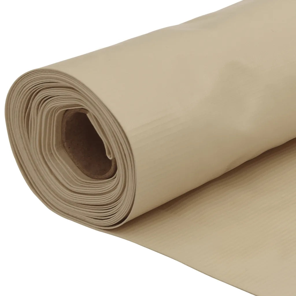 Paravento da Balcone Beige 90x500 cm in Tessuto Oxford 134942