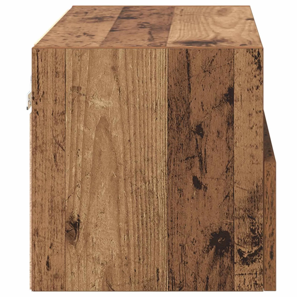 Mobile TV da parete Legno vecchio 60 x 30 x 30 cm 882922