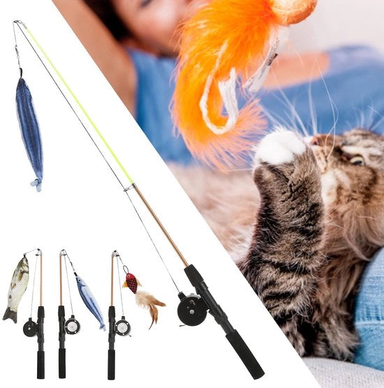 Giocattolo per Gatti Telescopico - Hengel Interattivo per Gatti - Hengel per Gatti con Fune - Progetto Innovativo - Manuale del Cavo di Trazione 

Modello: Kattoverstaf 
Codice del prodotto: 123456