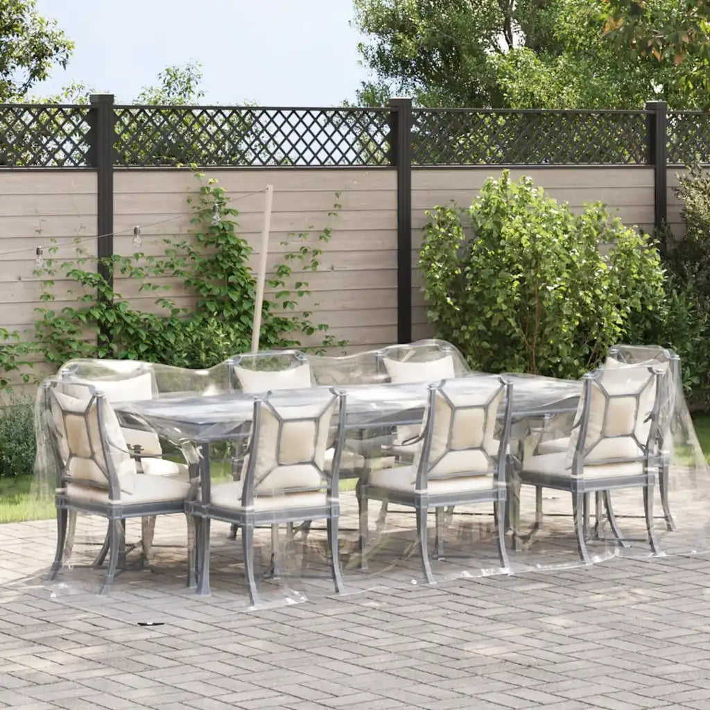 Telone Trasparente con Occhielli 2x6 m in PVC