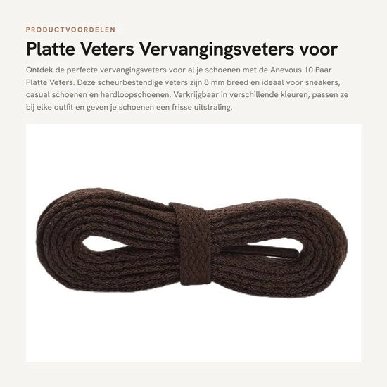 Viti Elastiche per Sneaker 8mm - 10 Paia - Materiale Polyester
