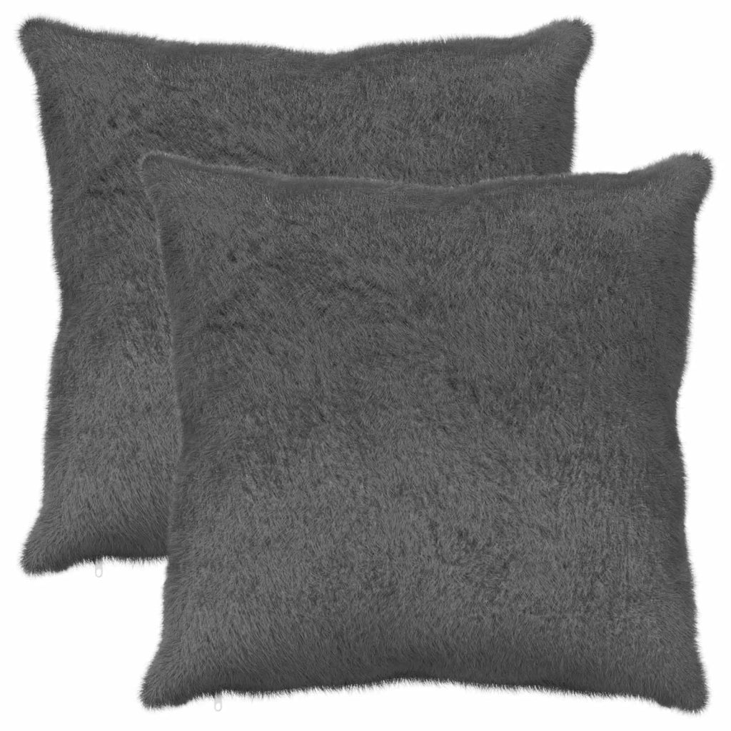 Federa 2 pz HEERLEN Grigio Scuro 60 x 60 cm 912819