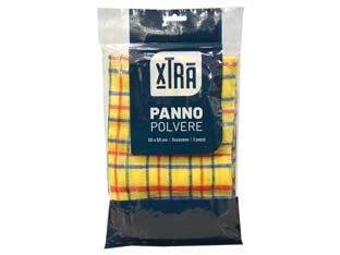 PANNO POLVERE SCOZZESE- - conf. da 2 pz. - cm.50x50 - 10 pezzi XTRA