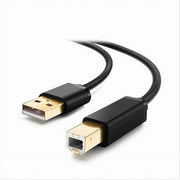 Trade Shop - Cavo F-bm12 Cavetto Per Stampante Bm2.0 Usb Da 5 Mt Compatibile Notebook Desktop -