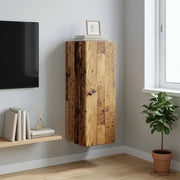 Mobiletto a muro Legno antico 33 x 34,5 x 90 cm 899103