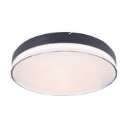 Plafoniera LED rotonda Ø48cm 54W nera Maxlight Sekko
