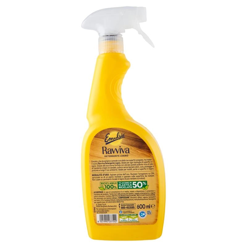 EMULSIO SPRAY RAVVIVA LEGNO 750 ML