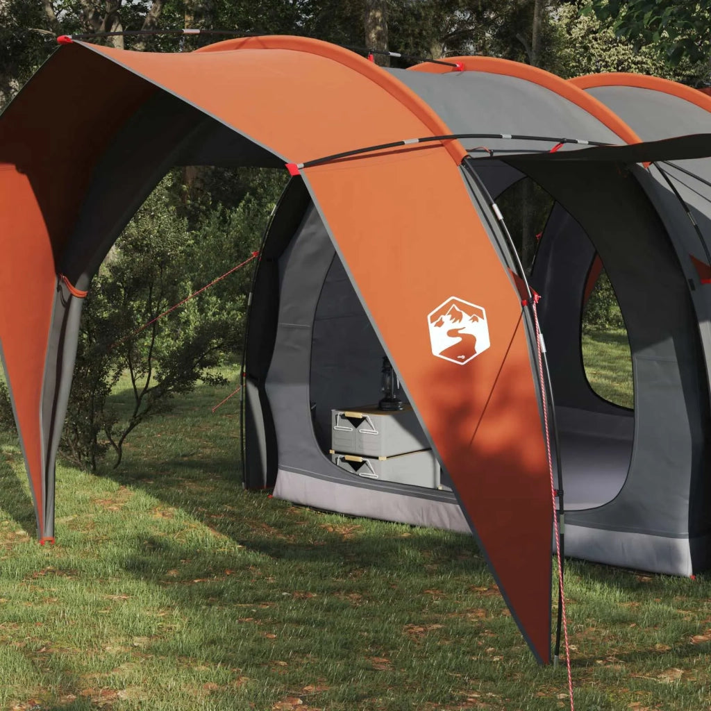 Tenda a tunnel Grigio e arancione 382 x 262 x 214 cm 42017456