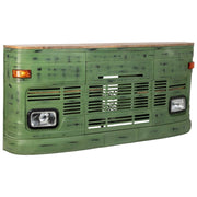 Mobile bar verde  241x40x108