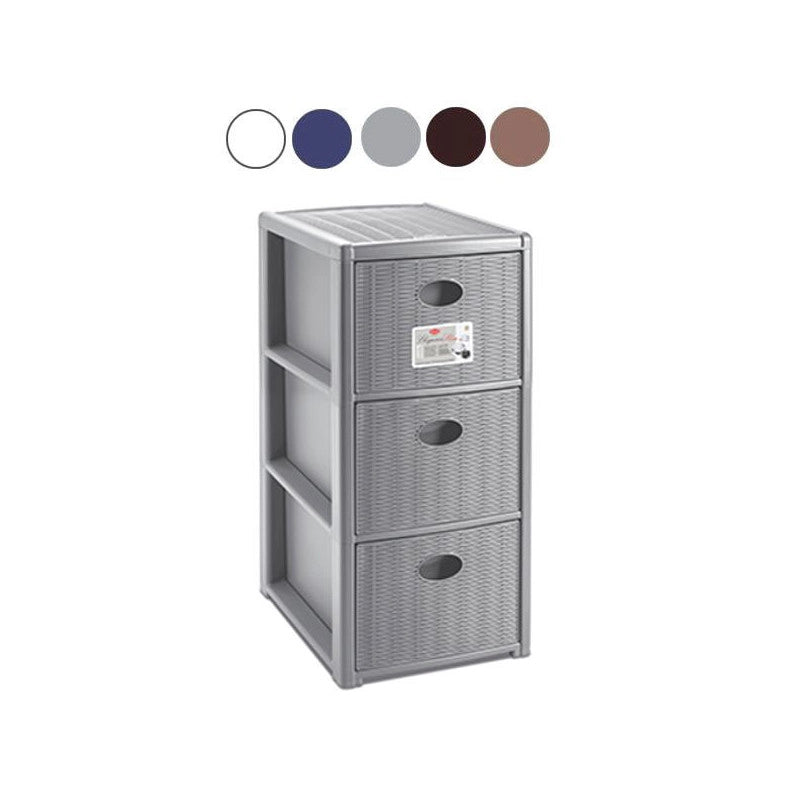 Cassettiera P.3 Elegance Bian. 30X40 H 60 Stefanpl