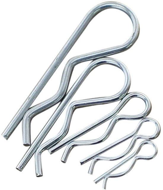 Penne di fissaggio a clip R - Elementi di connessione meccanica - 100 pezzi - Clip di fissaggio - Accessori per hobby - Knutselen
