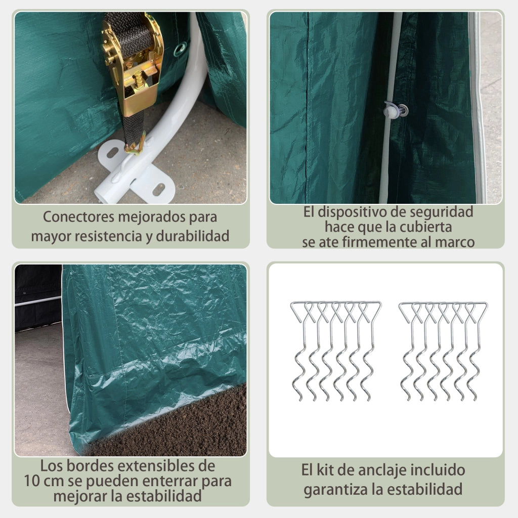 Carpa da Giardino ¨C Minimal ¨C Verde 240x200x200 cm