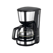 Macchina da Caffè Familiare 10 Tazze 1,25 L con Spegnimento Automatico 1000W Nero Butler
