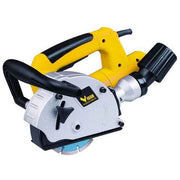 Vigor VSCA-125 Scanalatore per Muri 1300 W 9000 rpm 2 Dischi Accoppiati Larghezza Traccia 8-26 mm Profondita' 30 mm colore Nero