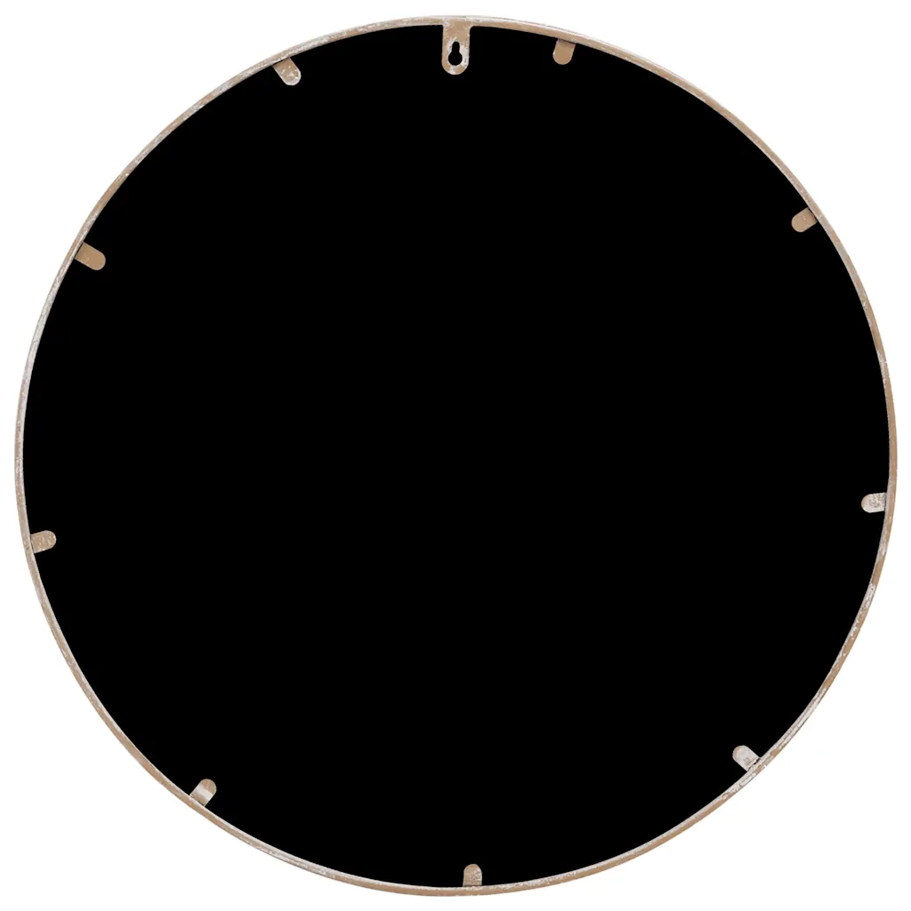 Specchio Sabbia 40x3 cm Rotondo in Ferro per Uso Interno 3093535