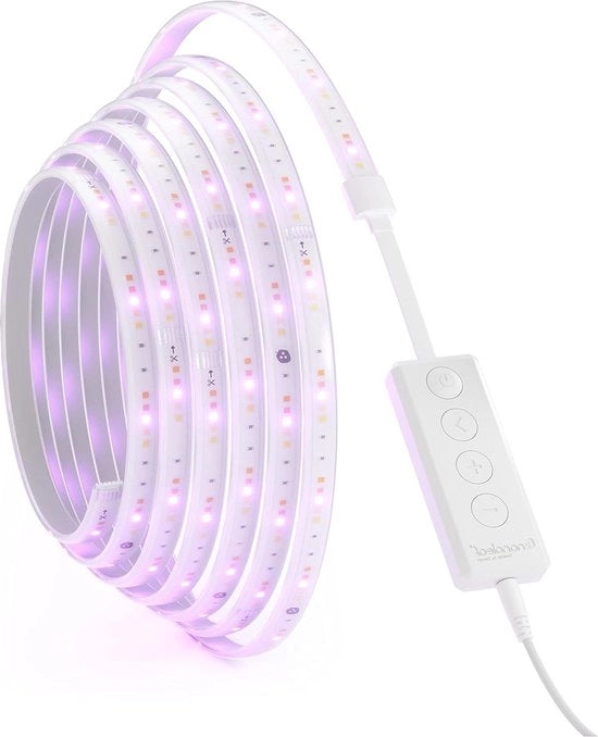 Kit di Avvio per Strisce LED RGBW 5M con Bluetooth e Sincronizzazione Audio