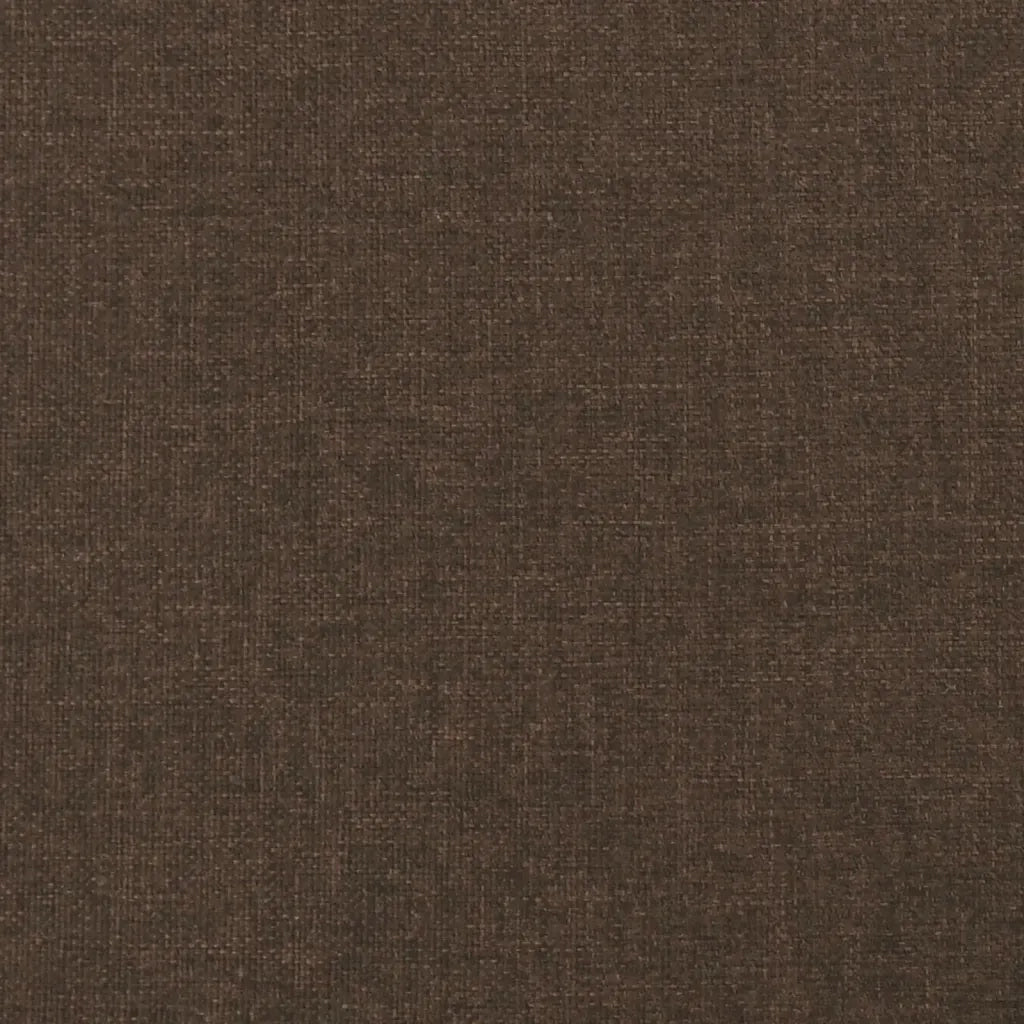 Struttura Letto a Rete a Molle Marrone Scuro 180x200 cm Tessuto 3120633