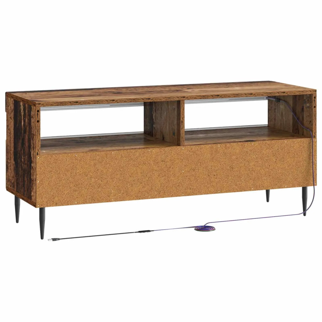 Mobile TV LED Legno antico Legno ingegnerizzato 896553