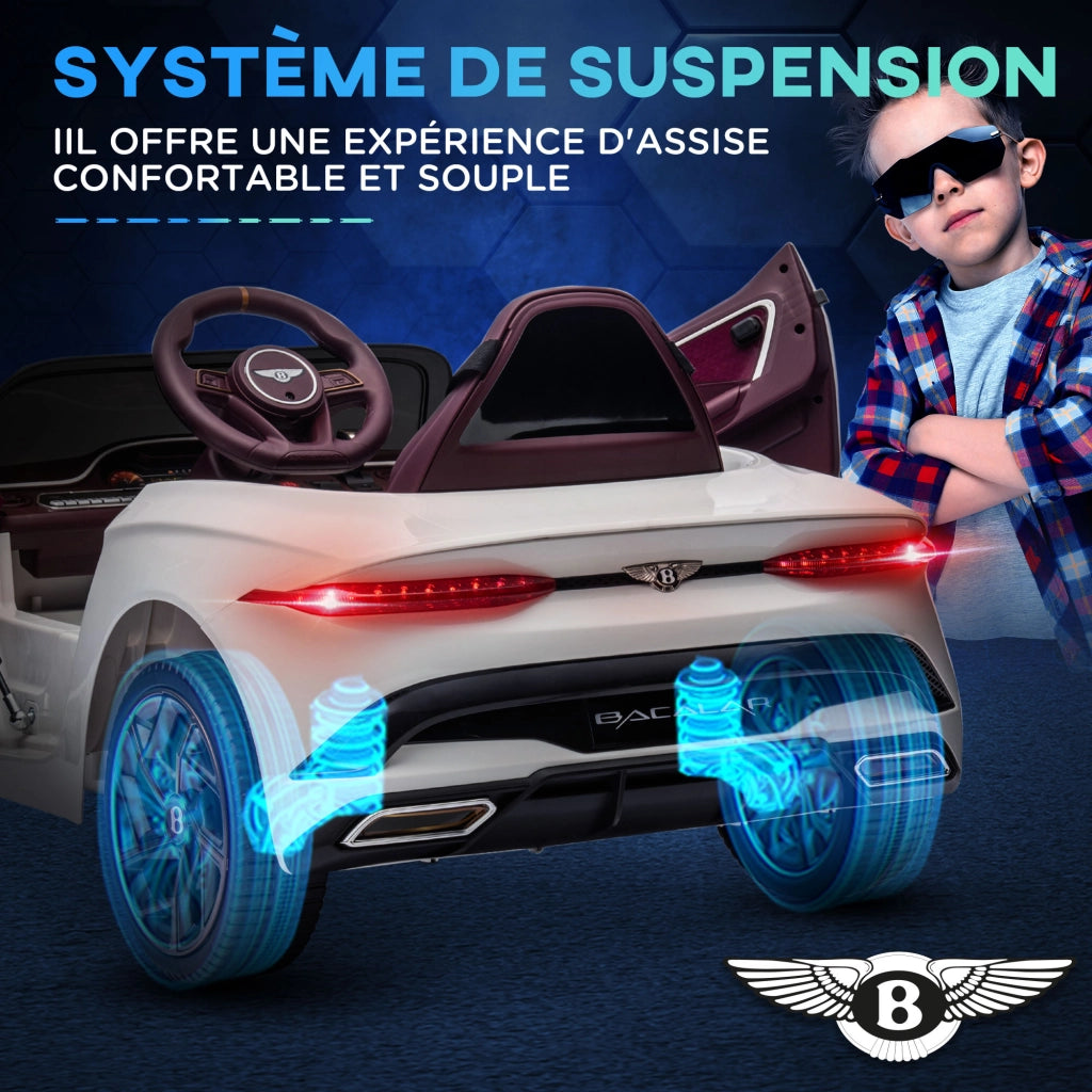 Auto elettrica per bambini ¨C Minimal ¨C bianco