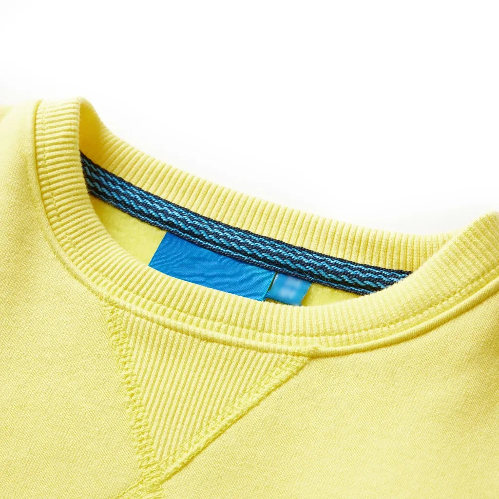 Felpa da Bambino Giallo Chiaro 104