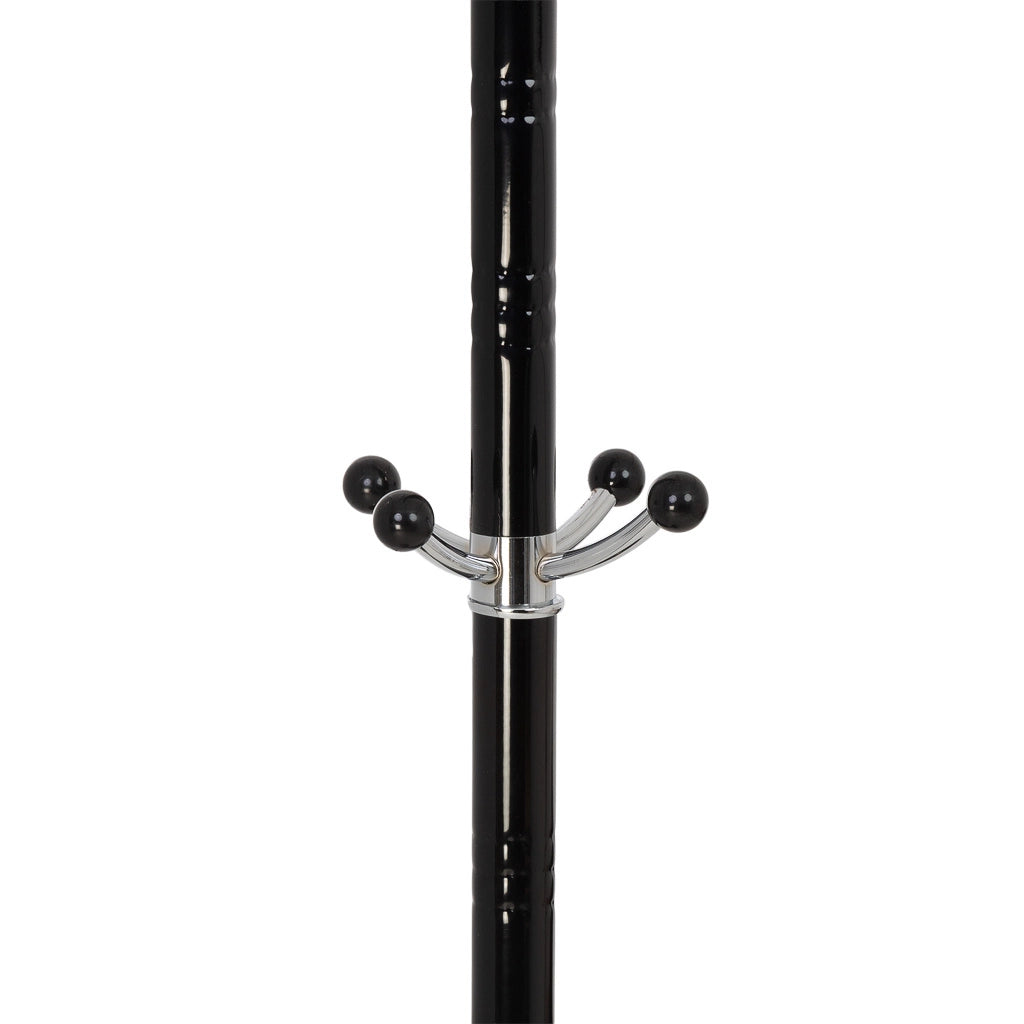 Perchero de metal negro 176h cm