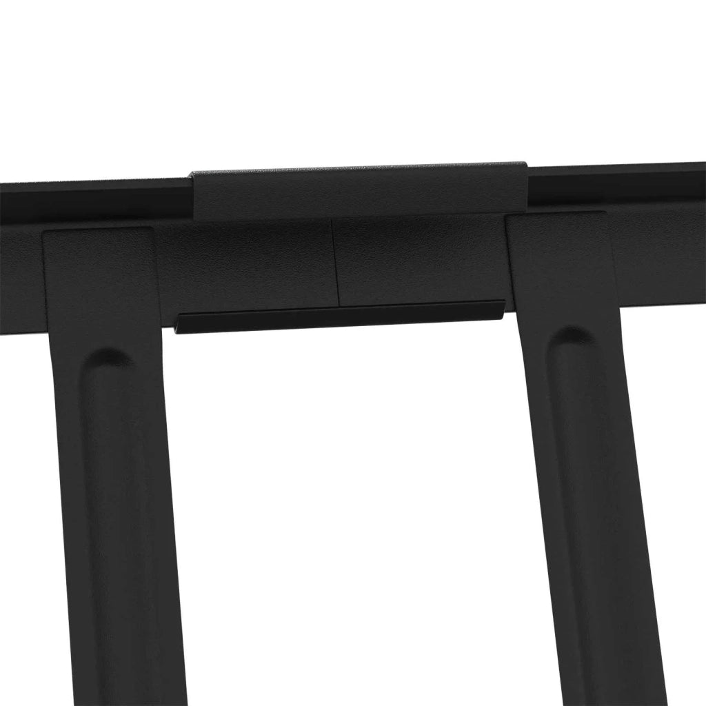 Guardia per neve sul tetto Nero 300 x 2,5 x 20 cm Acciaio CFW2845031