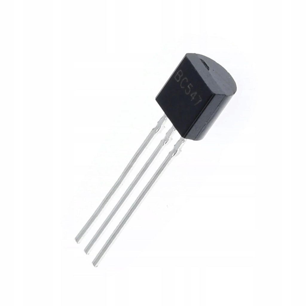 Transistor NPN Bipolare BC547 – Alta Qualità per Progetti Arduino | 10 Pezzi | Versatile per Robotica e DIY