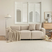 Divano 3 posti moderno - Zephmum- Con cuscini decorativi