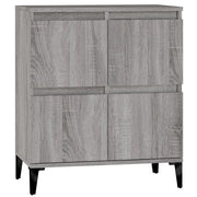 Credenza | Madia | Buffet da pranzo | Armadio da pranzo Grigio Sonoma 60x35x70 cm in Legno Multistrato