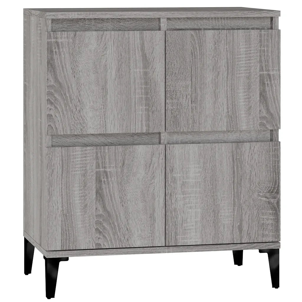 Credenza | Madia | Buffet da pranzo | Armadio da pranzo Grigio Sonoma 60x35x70 cm in Legno Multistrato