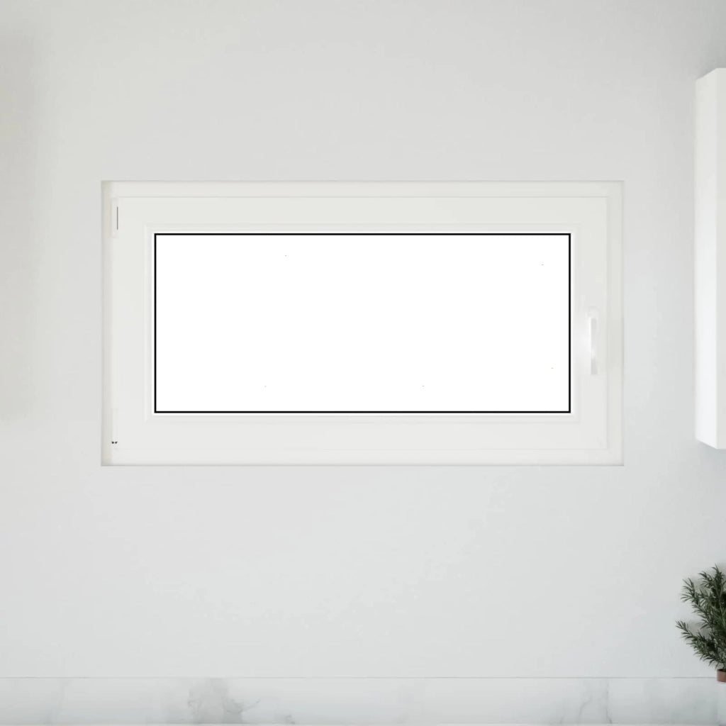 Finestra per Soffitta RISOR Bianco 110 x 60 cm PVC e Vetro 42047258